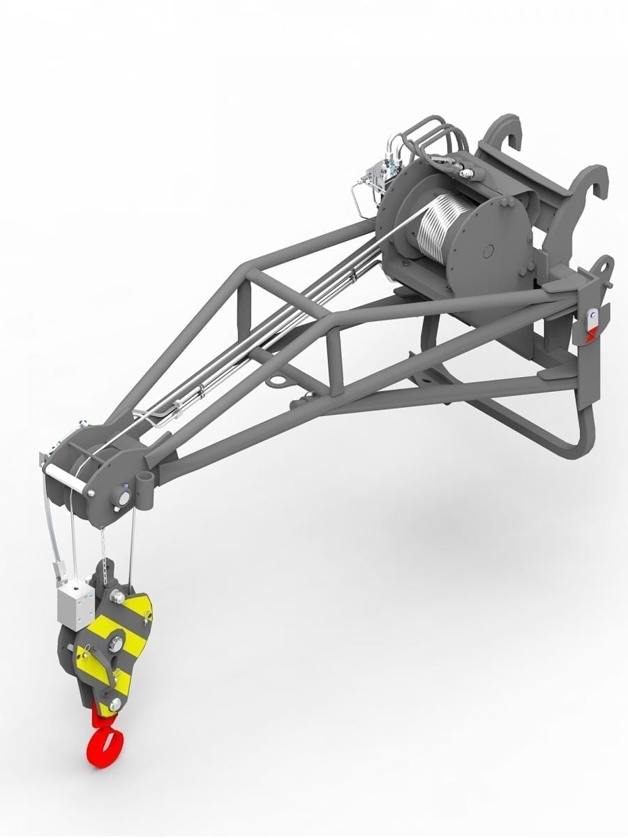 RTH Jib With Winch 10002000 Kg Stanmore Equipment Ltd.
